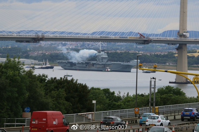 中国航母也要加把劲！英国女王号航母首次试航