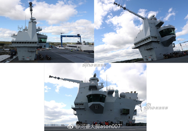 中国航母也要加把劲！英国女王号航母首次试航