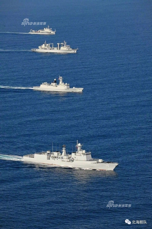 战争国耻！中国海军在918国难日进入日本海