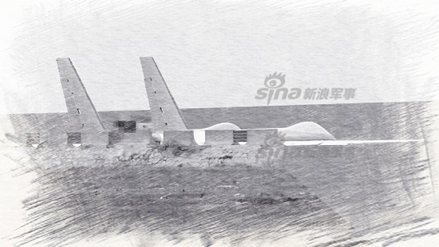 英媒:中国神雕无人机或能在500公里外发现F22