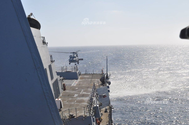 美舰擅入中国西沙领海挑衅 中国歼11B紧急升空应对