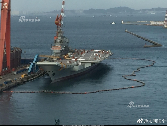 国产航母的舰岛CG图再来！雷达已经隐身处理