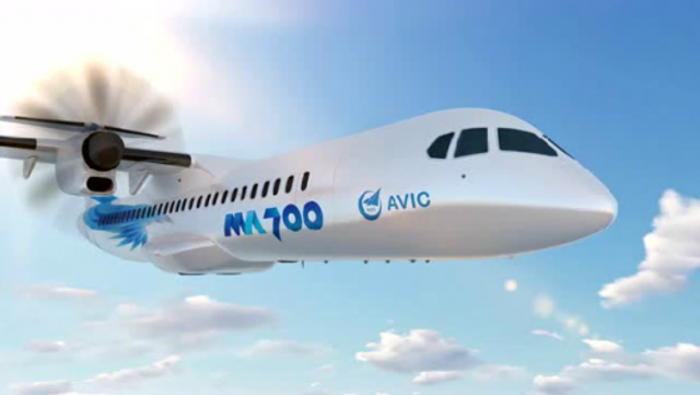 国产新舟700飞机正式开工制造 预计2019年首飞