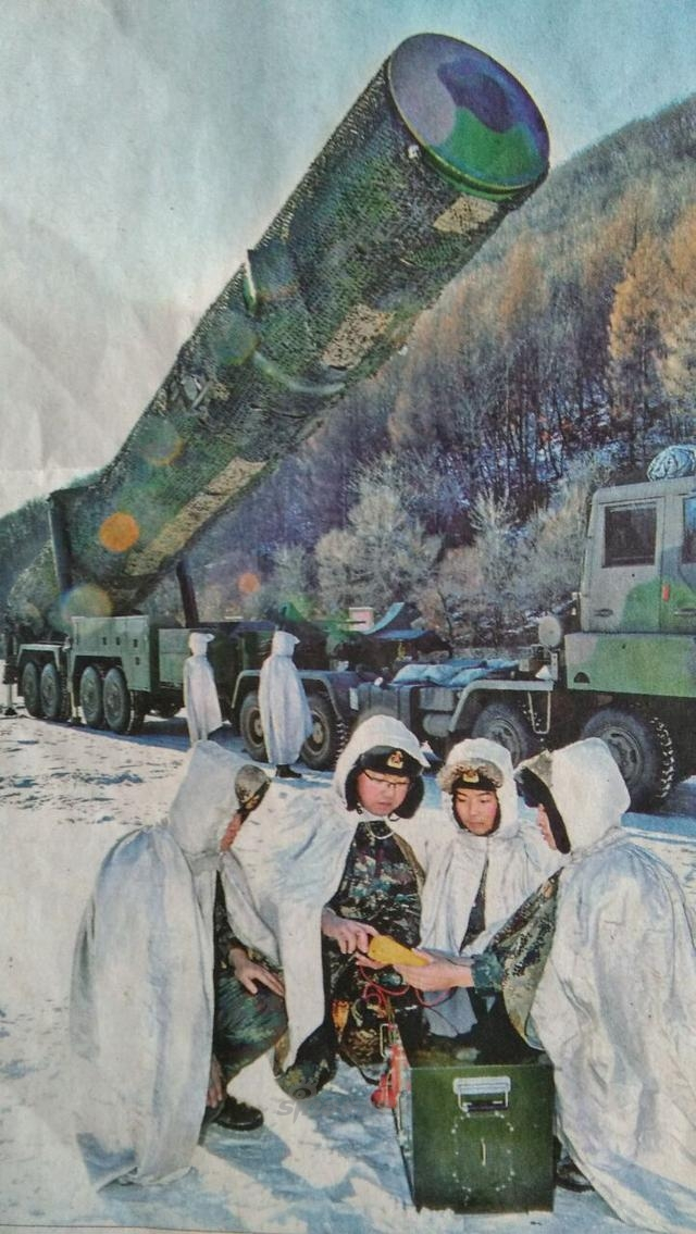 白山黑水！中国东风31导弹绝不是吓唬对手的纸老虎