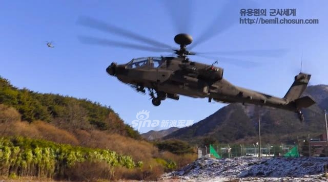 要打朝鲜无人机?韩国阿帕奇武直首次发射空空导弹