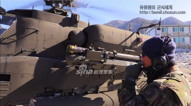 要打朝鲜无人机?韩国阿帕奇武直首次发射空空导弹