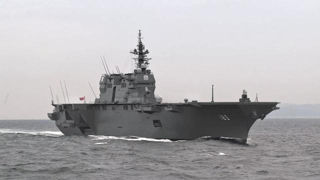 日本前海自官员爆猛料：出云航母设计就是起降F-35B