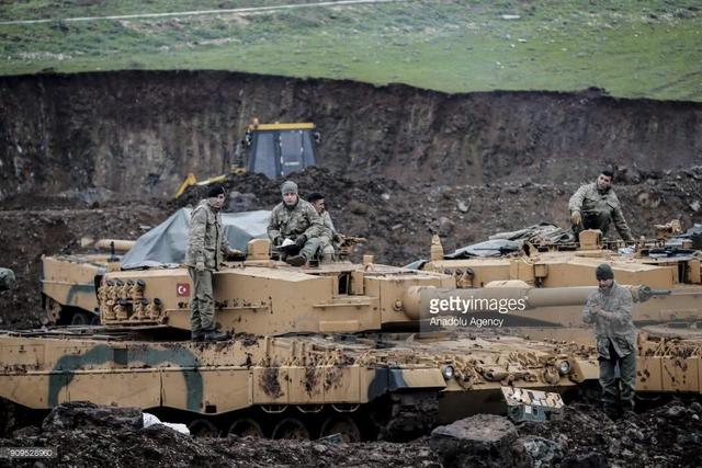 名声被土耳其彻底毁了：叙利亚成德国豹II坦克的坟墓