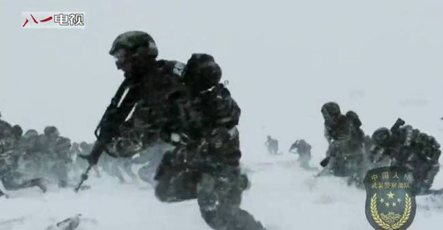 强悍!武警部队2017宣传片 反恐作战画面曝光