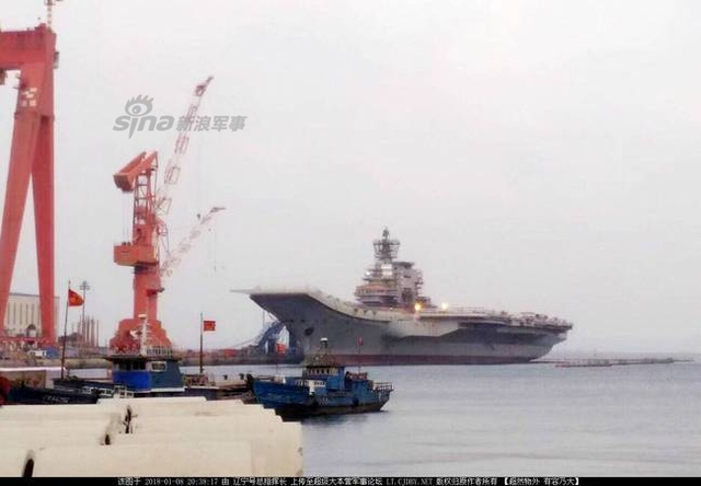 一天一汇报！我国产002型航母舰岛很多手架都拆掉了