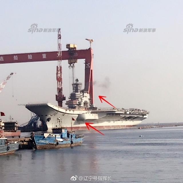 我国产航母再次冒出黑烟