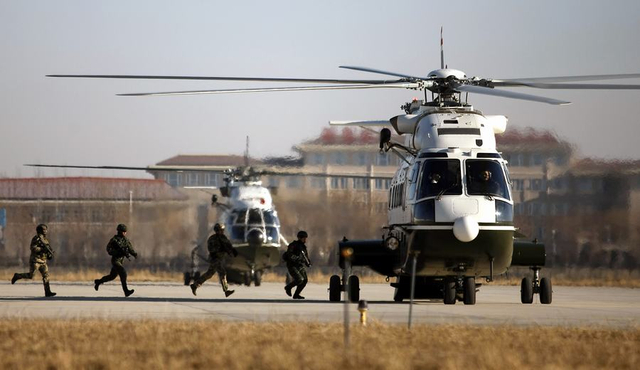 直击中俄合作2017联合反恐演训 俄军玩起中国武器