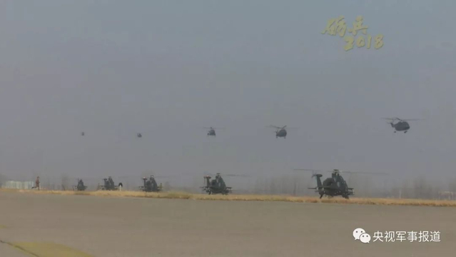 空中突击师!中国陆航百架直升机向数百公里外奔袭