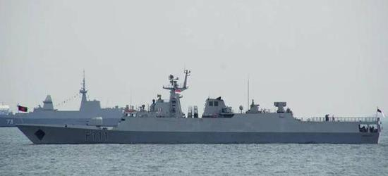 （首批C-13B型和056型护卫舰仍在使用落后的两坐标雷达）