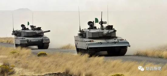 ▲ 冷战威胁之下研制的90式坦克最终也只装备了北部方面队的部队