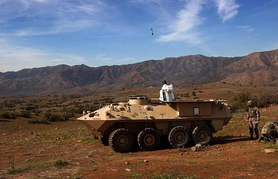 图为上个世纪90年代时的“龙火”自行迫击炮，自动装填是其最大优点。