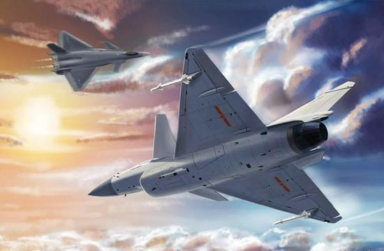 图片：防空识别区其实是我空优战机组成的壁垒区域，日本激光战机根本难以下手。