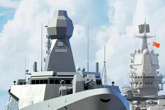 054B型护卫舰CG图