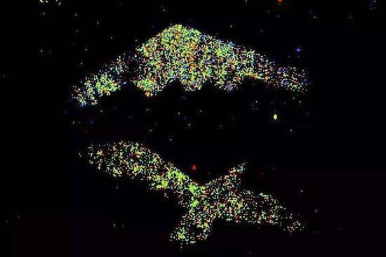 量子雷达下的飞翼式隐身飞机