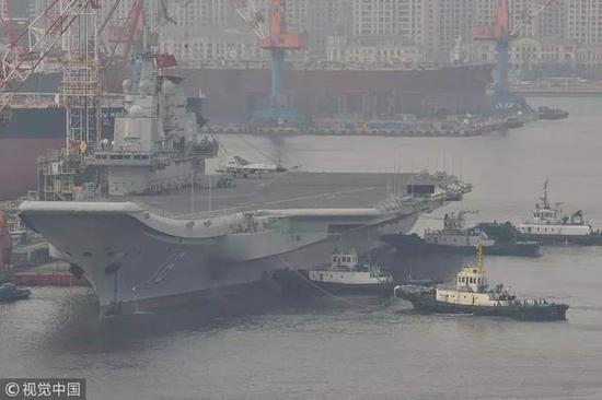 ▲辽宁舰27日返回母港