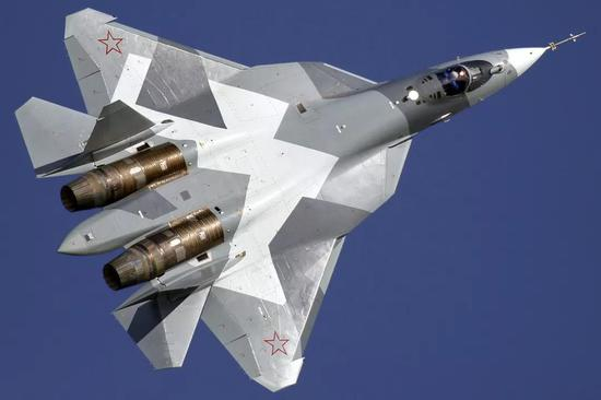 苏-57原型机（图源：Wikimedia Commons/Vitaly V。 Kuzmin）