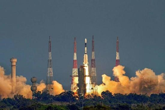 GSAT-6A通信卫星发射瞬间
