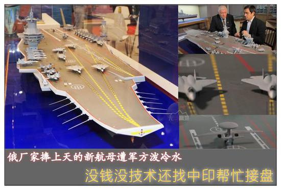 俄采访的新航母计划项目