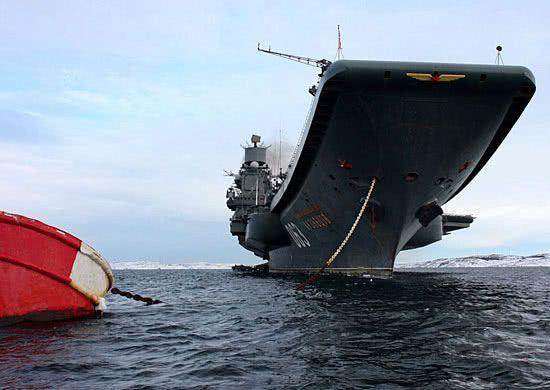 俄罗斯海军“库兹涅佐夫海军上将”号航空母舰