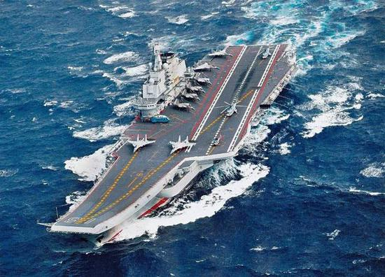 图片：反潜、防空、反舰是现有辽宁舰等航母的主要作用。