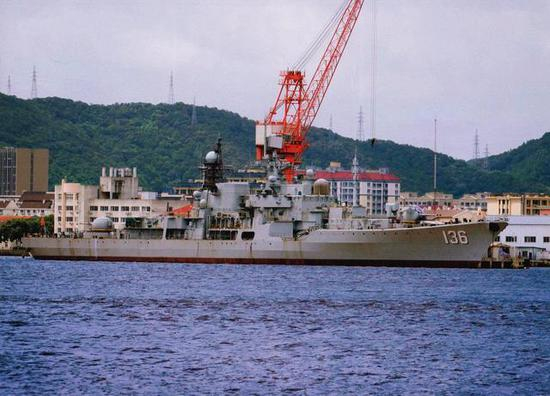 图片：杭州舰新貌