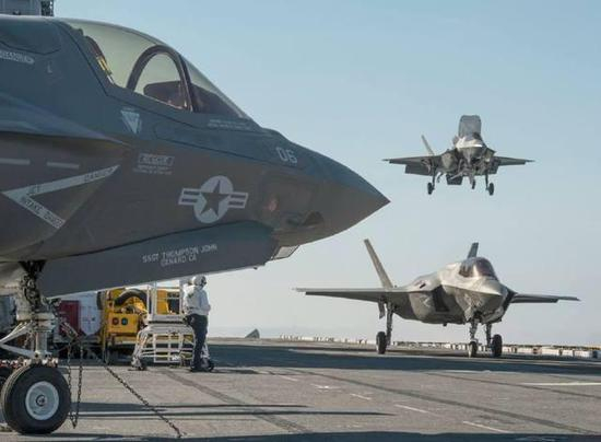 F-35B在美军的两栖舰上部署