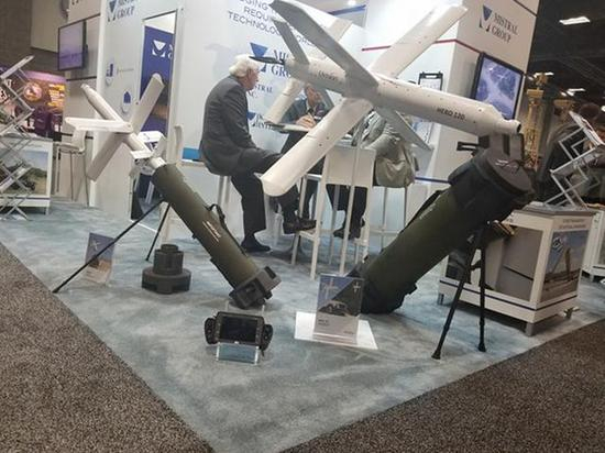 图为以色列Uvision公司的“英雄”系列巡飞弹/自杀式无人机。