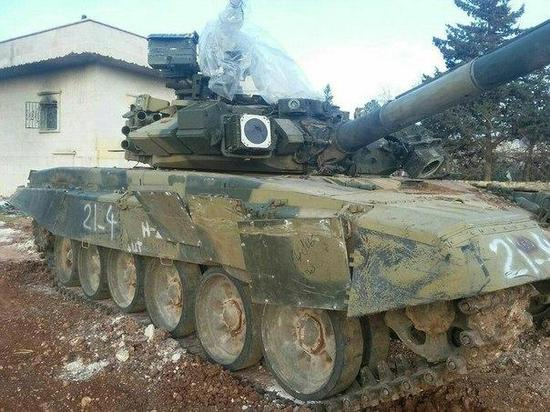 图片：T-90的窗帘光电系统在坦克对战中能有多大作用还不得而知。