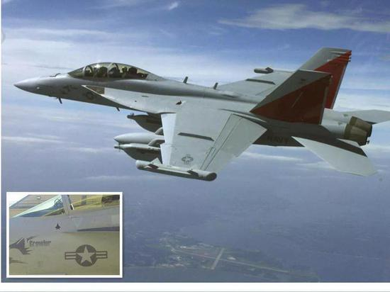 “技术击落”F-22的EA-18G电子战机