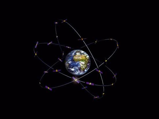 伽利略系统星座示意图 | 图片来源@ESA