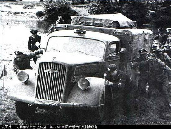 德国的“欧宝”军用卡车