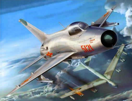 米格-21战斗机击落B-52战略轰炸机