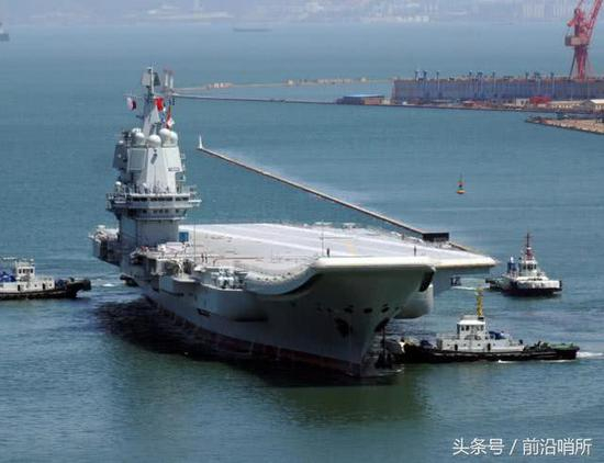 002航母海试