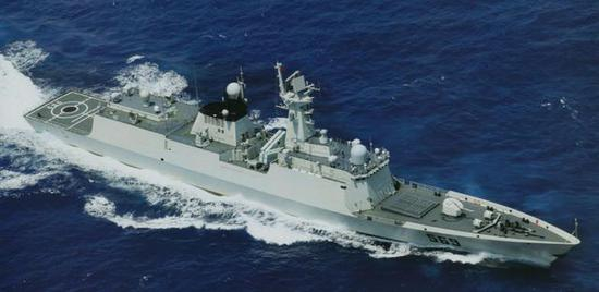 （054A导弹护卫舰是我国海军现役的主力护卫舰型号）