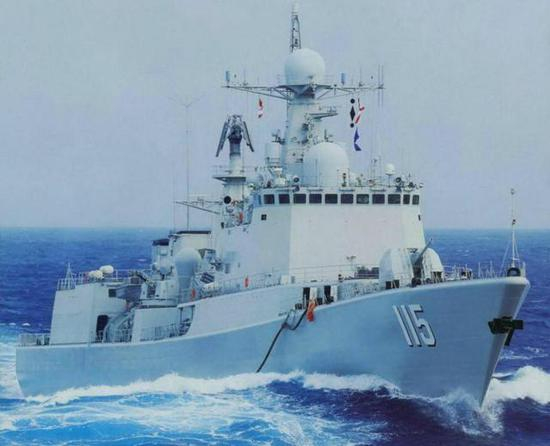 图片：051C型驱逐舰首舰沈阳舰