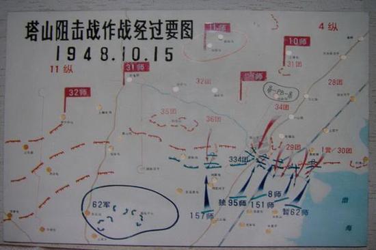 解放军十大铁血阻击战之三：塔山阻击战 