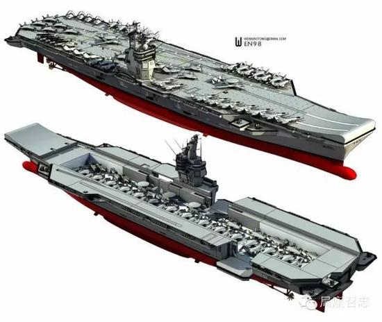 未来航母构想图