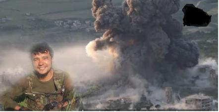 在吉斯尔舒古战役中，东突分子派出了至少5辆人肉炸弹驾驶的自爆卡车袭击叙利亚政府军阵地。