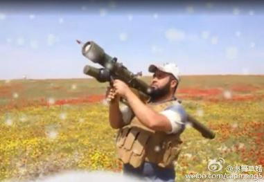 叙利亚反对派的苏制SA-16（9K38 Igla）针式防空导弹