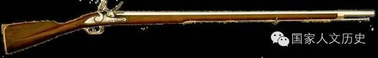 布朗·贝斯燧发枪，英式陆战型。出现后在近一个半世纪的时间里成为欧洲大多数国家步兵基本武器