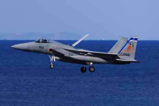 驻那霸第九航空团F-15J（资料图）