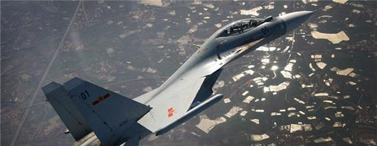 海空雄鹰团装备的苏30战机