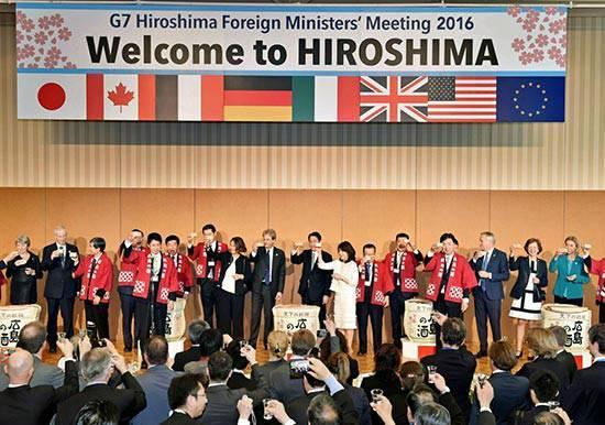 资料图：日本鼓动G7施压中国接受南海仲裁