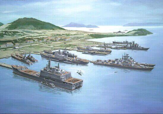 冷战时期驻扎越南金兰湾的苏联海军