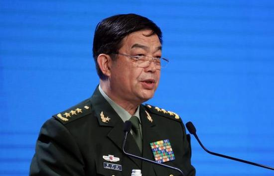 中央军委委员、国务委员兼国防部长常万全上将